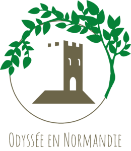 Logo avec titre odyssée en Normandie